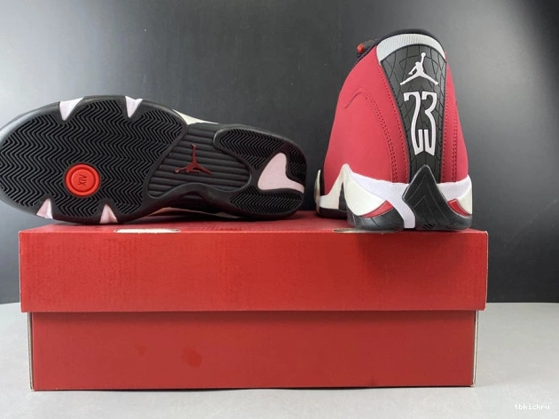 Rep TBkick RED GYM 487471-006 RETRO 14 JORDAN TORO AIR 0725